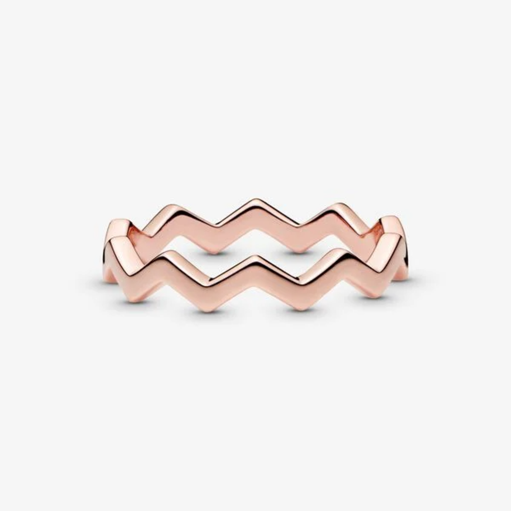 Pandora Anello Zigzag lucido