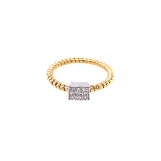 Anello in oro e diamanti