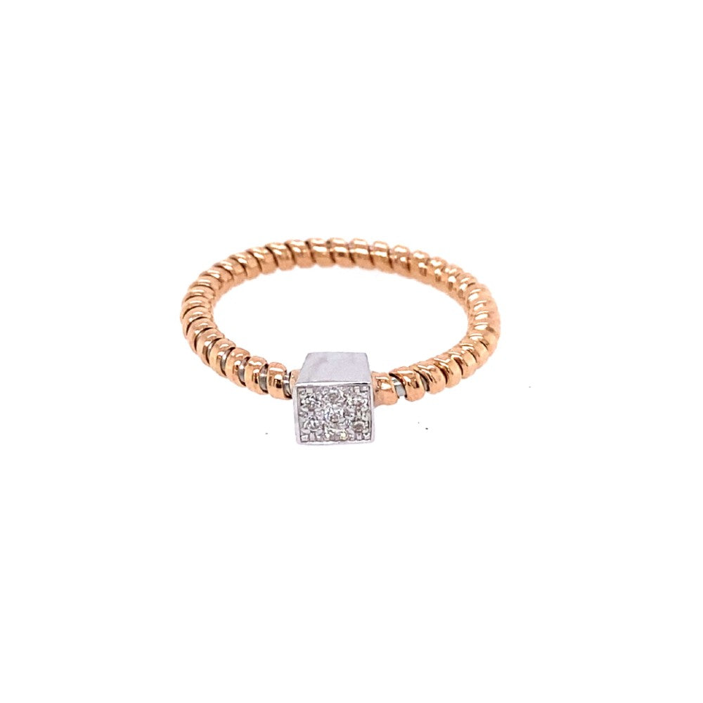 Anello in oro e diamanti