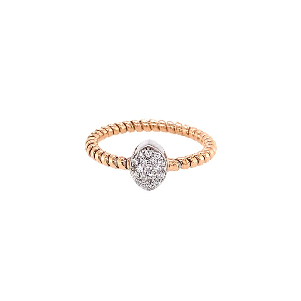 Anello in oro e diamanti
