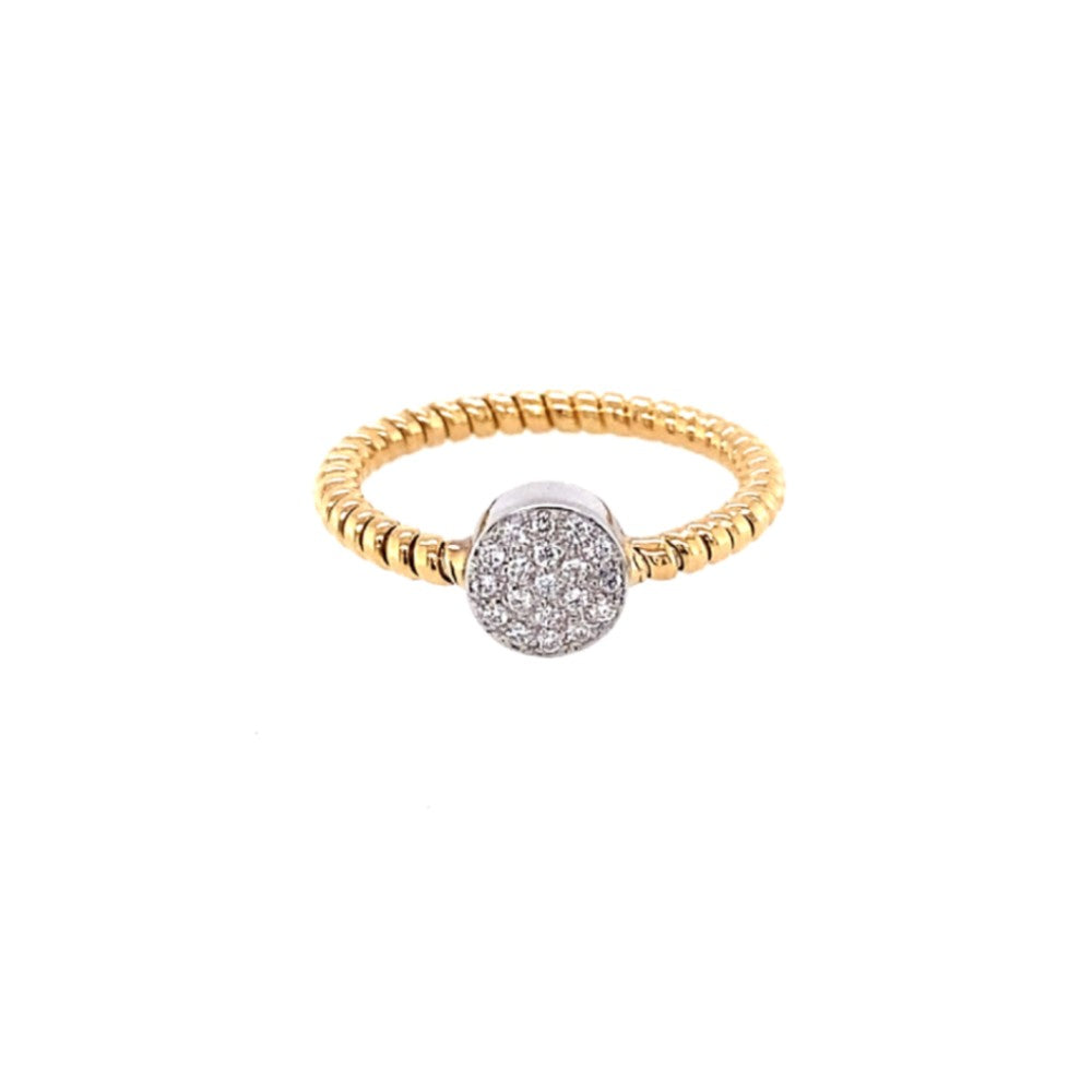 Anello in oro e diamanti