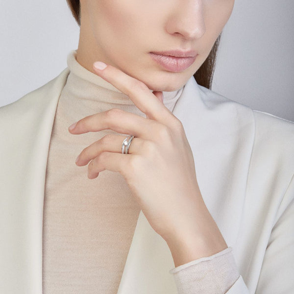 Anna Maria Cammilli Anello Luxor arancio apricot