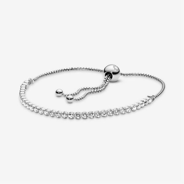 Pandora Bracciale tennis scintillante con chiusura regolabile