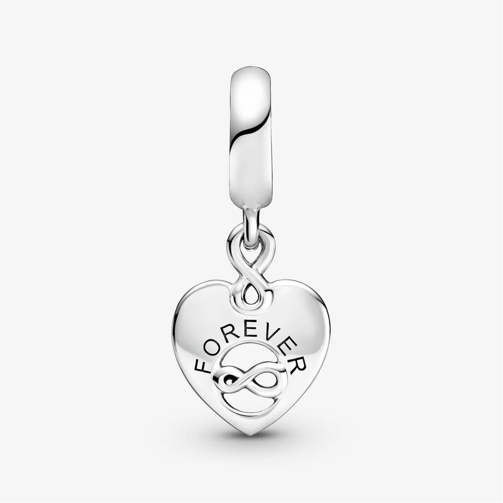 Pandora charm pendente a cuore Amiche per sempre