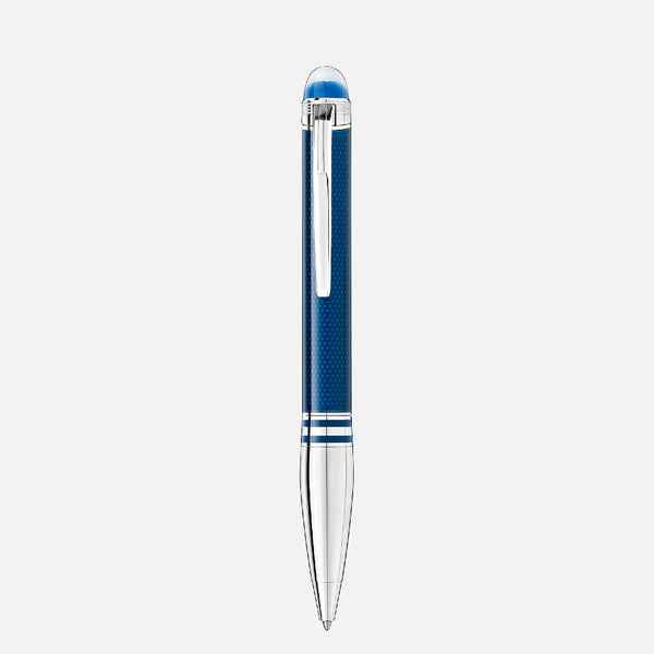 Montblanc -  Penna a sfera StarWalker Blue Planet Metal Douè