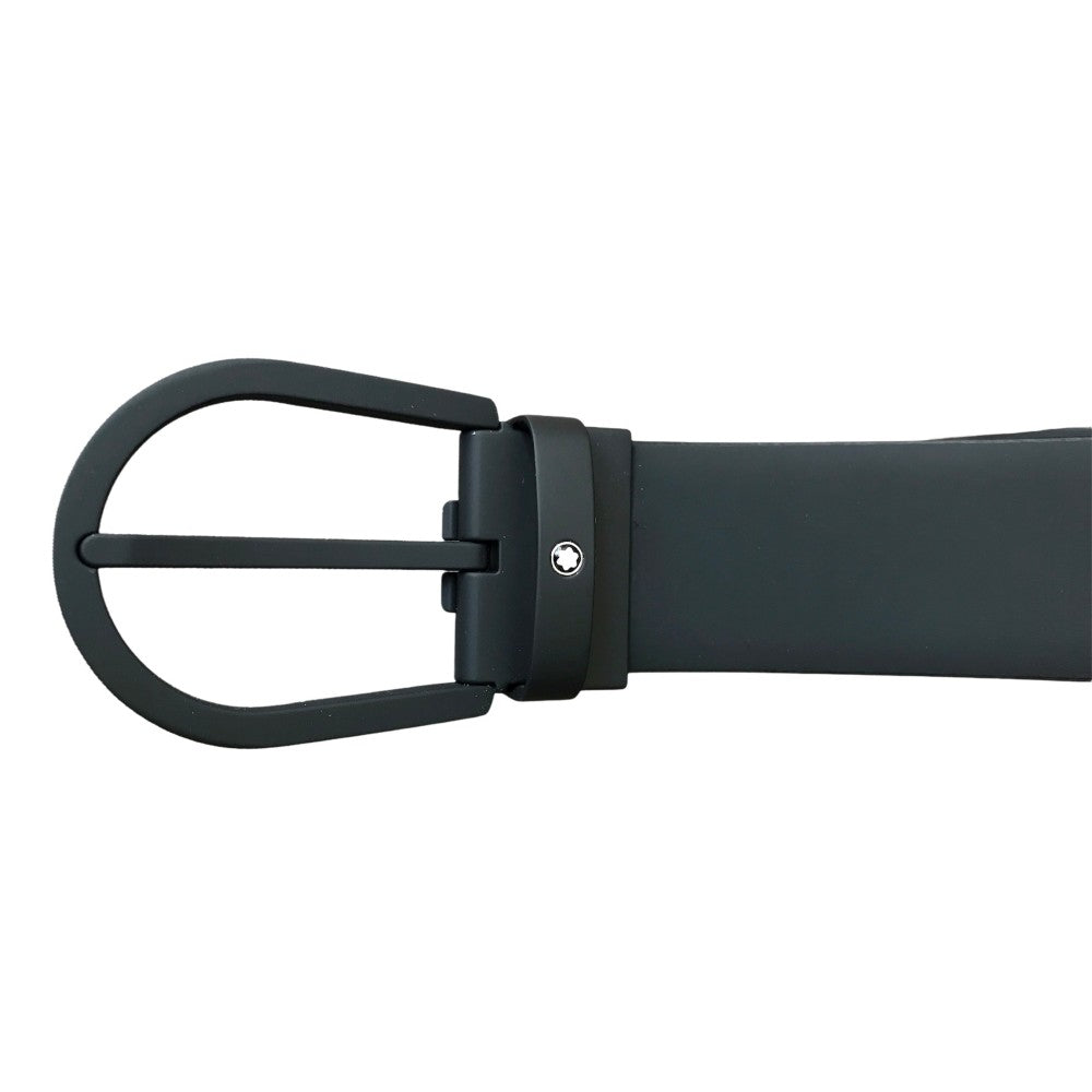 Montblanc - Cintura nera opaca MB129431