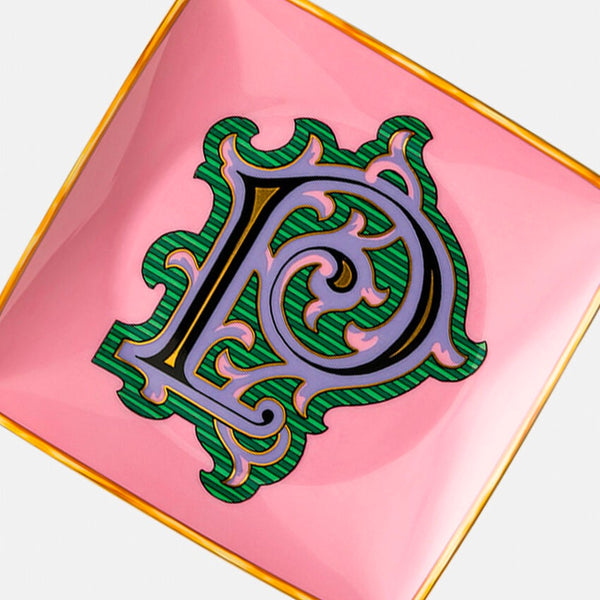 Versace Piattino Alphabet P 12 cm