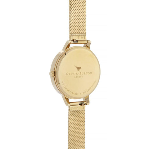 Olivia Burton - Celestial Demi Dial Watch With Boucle Mesh Watch