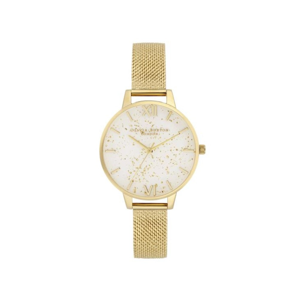 Olivia Burton - Celestial Demi Dial Watch With Boucle Mesh Watch