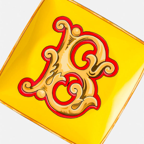 Versace Piattino Alphabet B 12 cm