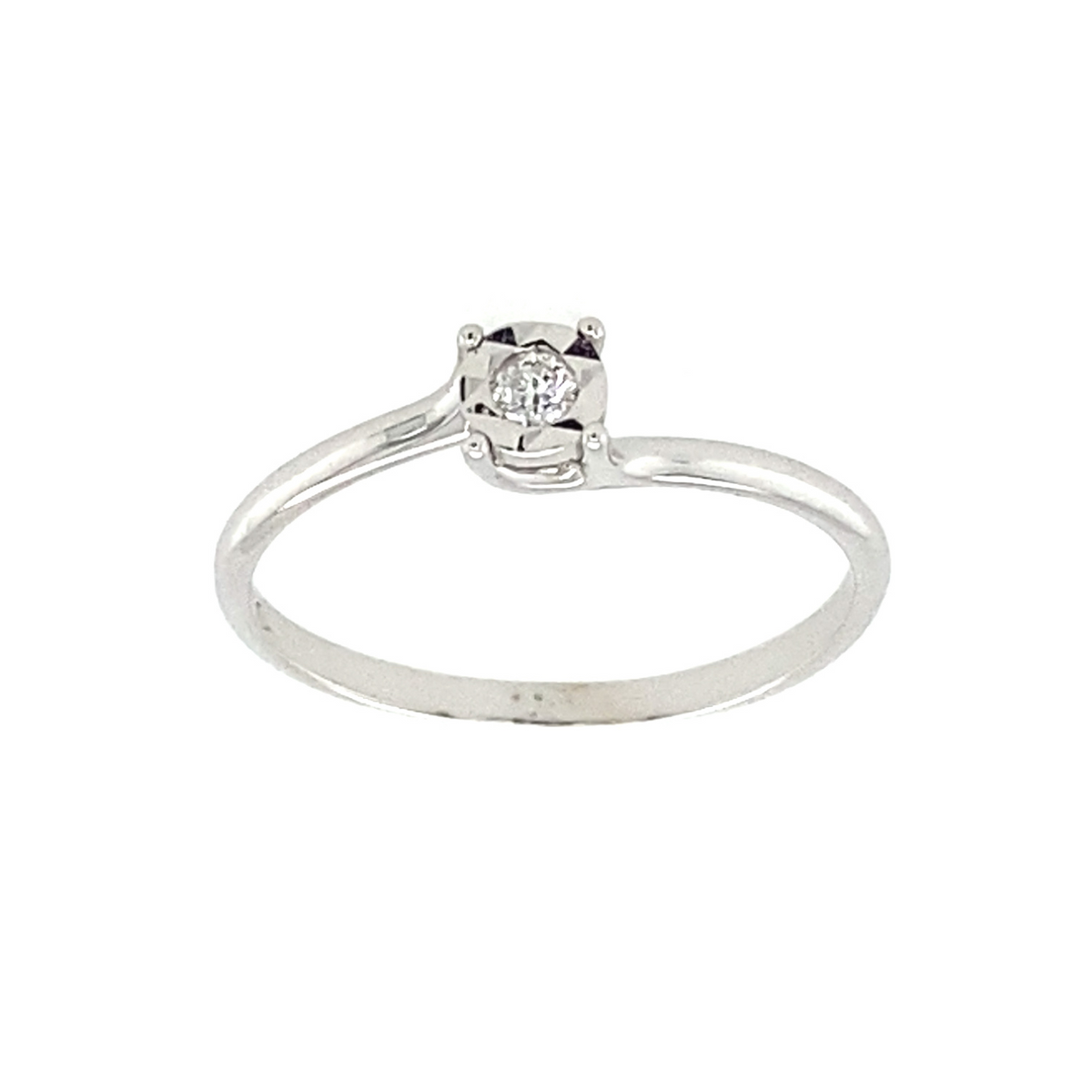 Anello Valentine con brillante  mis. 1