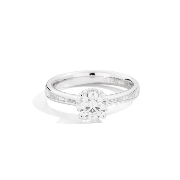Recarlo anello solitario Anniversary con tepper