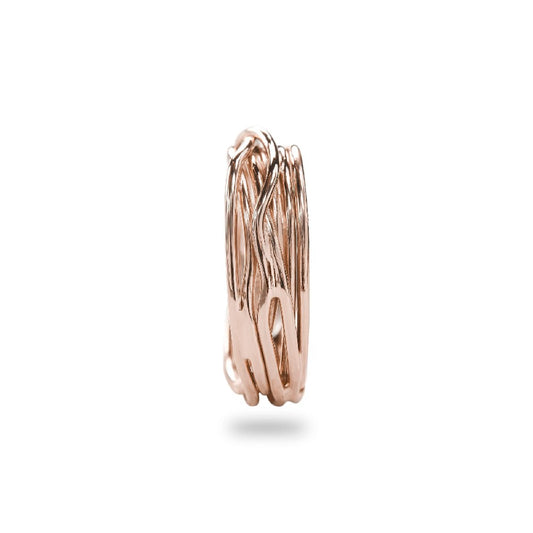 Rubinia Filodellavita - Anello Classic 7 fili in Oro Rosa 9kt