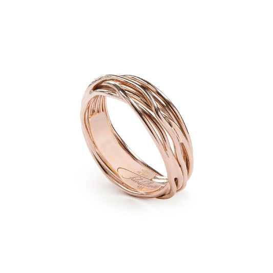 Rubinia Filodellavita - Anello Classic 7 fili in Oro Rosa 9kt