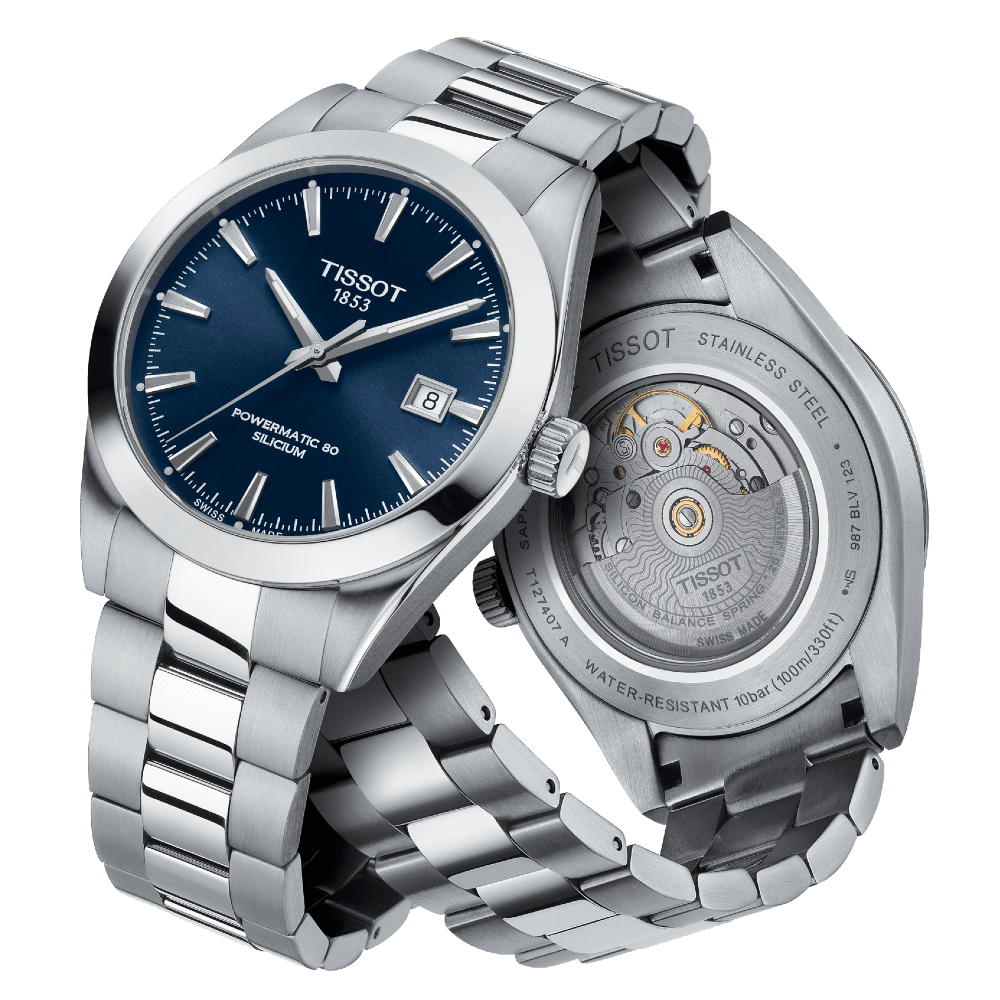 Tissot - Orologio Gentleman Powermatic 80 Silicium