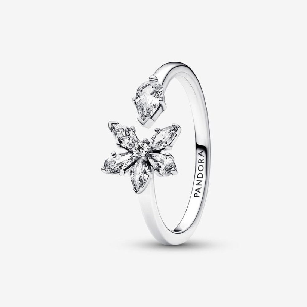 Pandora Anello Aperto Herbarium Fiore Luminoso