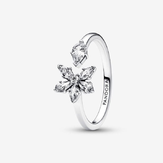 Pandora Anello Aperto Herbarium Fiore Luminoso