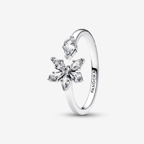 Pandora Anello Aperto Herbarium Fiore Luminoso