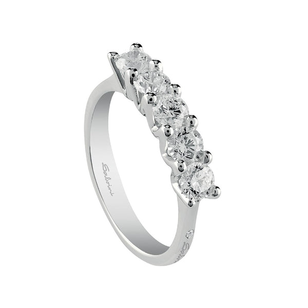 Salvini Anello in oro bianco e diamanti 1,00 ct