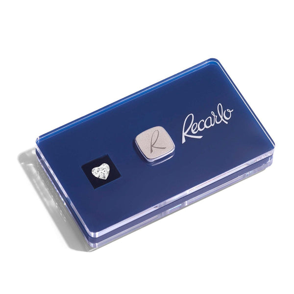 Recarlo Blister Diamante taglio Cuore ct 0,23