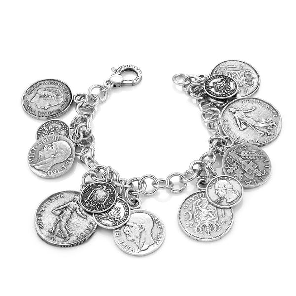 Giovanni Raspini Bracciale Monete Charms