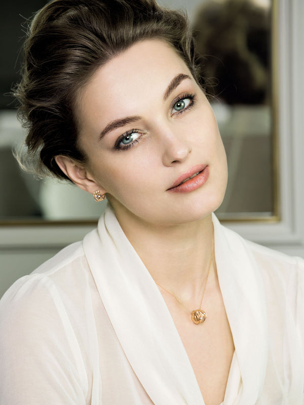 Anna Maria Cammilli Orecchini Dune arancio apricot