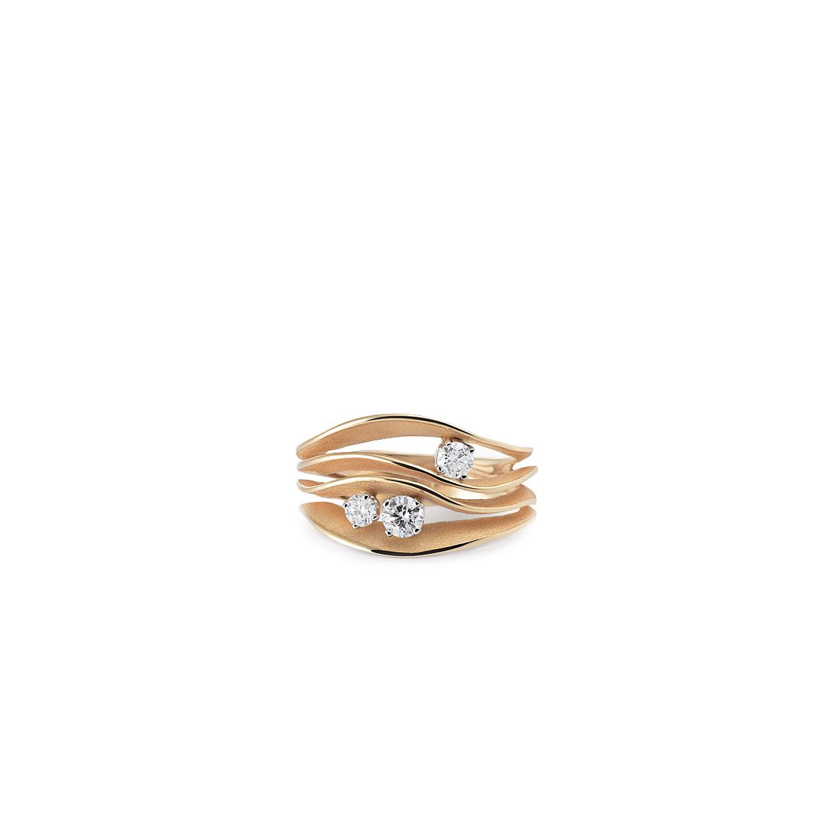 Anna Maria Cammilli Anello Dune Orange Apricot