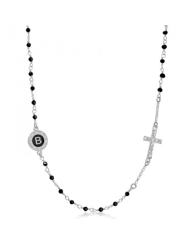 Dvccio Girocollo rosario in argento