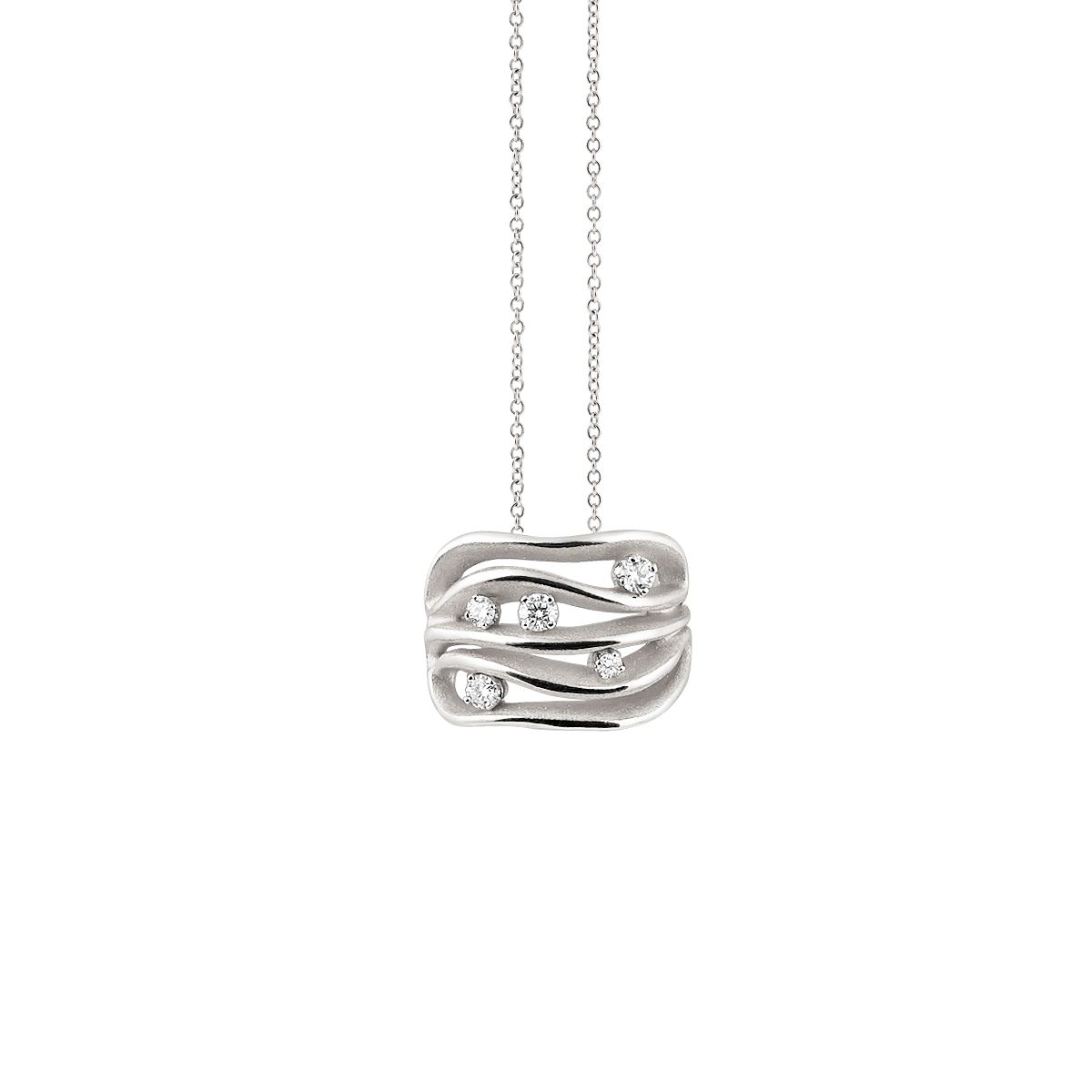 Anna Maria Cammilli Pendente Luxor bianco Ice