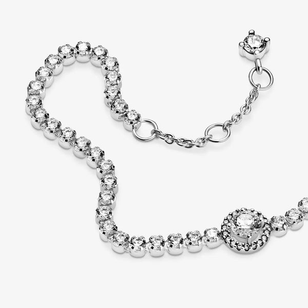Pandora Bracciale tennis scintillante con punto luce