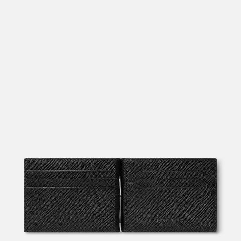 Montblanc - Portafoglio Montblanc Sartorial con 6 scomparti e fermasoldi